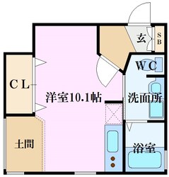 CASA AURORAの物件間取画像